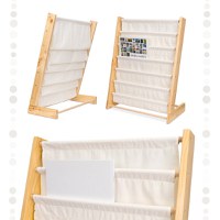 Raft organizator de carti pentru copii 76.5 cm material Lemn - 7