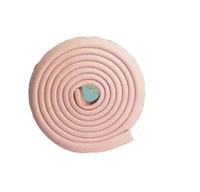 Rola protectie groasa Little Mom 4m pentru muchii si margini Safe Edge Pink - 5