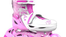 Role 2 in 1 Neon Combo Skates marime 34-37 pink