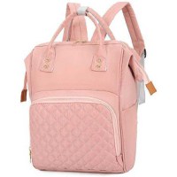 Rucsac multifunctional mamici Diamond Bambinice Roz - 1