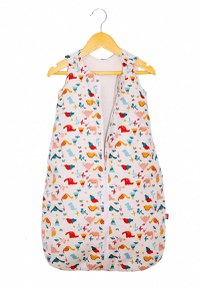 Sac de dormit copii 0.5 tog KidsDecor Cute Dinosaurs din bumbac 110 cm - 1