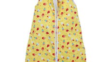 Sac de dormit copii 0.5 tog KidsDecor Dream of Ice Cream din bumbac 130 cm