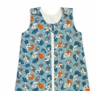 Sac de dormit copii 0.8 tog KidsDecor Tiger Jungle din bumbac 130 cm - 2