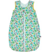 Sac de dormit copii KidsDecor 0.5 tog Tropical din bumbac 140 cm - 6