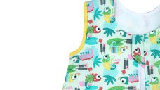 Sac de dormit copii KidsDecor 0.5 tog Tropical din bumbac 140 cm