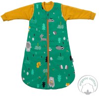 Sac de dormit cu maneca lunga detasabila Woodland Animals 70 cm 2.5 Tog - 3