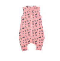 Sac de dormit cu picioruse 1 tog Kidsdecor Bunny Pink 80 cm - 1