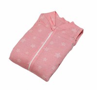 Sac de dormit cu picioruse KidsDecor 1.5 tog Stars in your eyes Pink 110 cm - 1