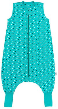 Sac de dormit cu picioruse si talpa antiderapanta Teal Stars 120 cm + manseta 1.0 Tog - 3