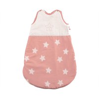 Sac de dormit de iarna 0-6 luni Stars Pale Blush - 1