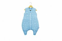 Sac de dormit Kidsdecor cu picioruse si maneci 3 tog Stars in your eyes Blue 100 cm - 4