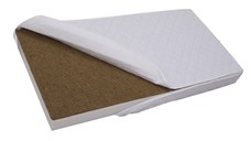 Saltea cu husa detasabila din microfibra Nichiduta Cocos Comfort 120x60x9 cm