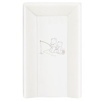 Saltea de infasat cu intaritura si capat inchis Papa Bear Alb 70x50 cm - 2