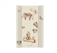 Saltea de infasat cu spate intarit si margini de protectie 50x80 cm Happy Bear - 4