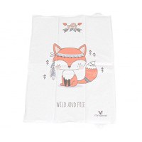 Saltea de infasat pliabila Cangaroo 60 x 40 cm Wild and free Fox - 4