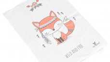 Saltea de infasat pliabila Cangaroo 60 x 40 cm Wild and free Fox