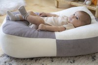 Salteluta BabyJem ergonomica portabila pentru bebelusi Comfy Grey - 2