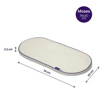 Salteluta bebelusi pentru landou 74cmx30cm Clevamama Bej - 1