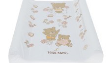 Salteluta de infasat cu intaritura Tega Baby 70x50 cm Ursulet alb