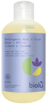 Sapun lichid cu lamaie si lavanda bio 250ml Biolu - 1