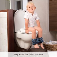 Scara cu reductor wc si olita white persilber kidskit - 5