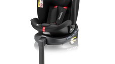 Scaun auto Lionelo i-Size Navy 40-150 cm cu isofix negrurosu