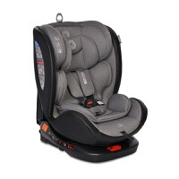 Scaun auto pentru copii cu isofix Ares i-Size si rotativ 360 grade 0 luni-12 ani Grey - 1