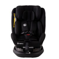 Scaun auto Platinum Deluxe i-Size Buf Boof cu isofix rotativ 360 grade Top Tether SIPS 40-150 cm 0-36 kg BlackJeans - 5