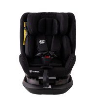 Scaun auto Platinum Deluxe i-Size Buf Boof cu isofix rotativ 360 grade Top Tether SIPS 40-150 cm 0-36 kg BlackJeans - 6