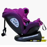 Scaun auto Tweety Plus Deluxe Buf Boof i-Size rotativ 360 cu isofix 40-150 cm UrsPurple - 3