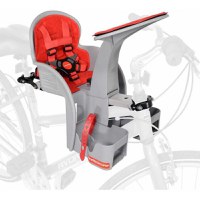 Scaun bicicleta copii SafeFront Clasic pozitie montare centru 15 kg si casca protectie XS 44-48 Penguin WeeRide grirosu - 4