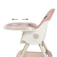 Scaun de masa 2 in 1 Juju EatSmile pink - 2