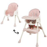 Scaun de masa 2 in 1 Juju EatSmile pink - 8