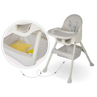 Scaun de masa 3 in 1 Ricokids Milo Gri - 5