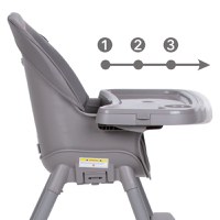 Scaun de masa 4 in 1 Kidwell Eatan Gray - 6