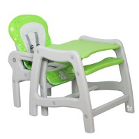 Scaun de masa Coto Baby Stars Slimak Green - 1