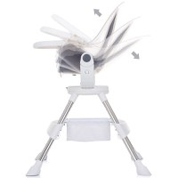 Scaun de masa cu sezut rotativ Chipolino Vision ivory - 6