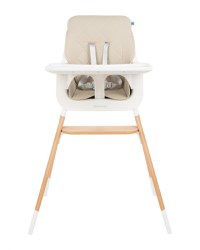 Scaun de masa KikkaBoo 2in1 Modo Beige - 2