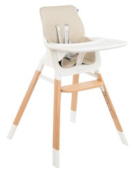 Scaun de masa KikkaBoo 2in1 Modo Beige - 8