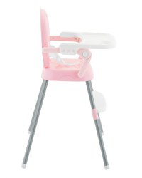 Scaun de masa Kikkaboo 3 in 1 Spoony Pink - 2