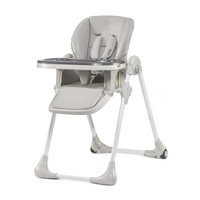 Scaun de masa Kinderkraft Yummy pliabil grey - 8