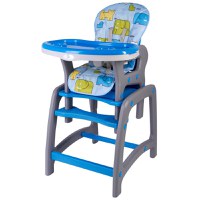 Scaun de masa multifunctional Kidscare Albastru - 4