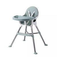 Scaun de masa transformabil Little Mom Elite Green - 2