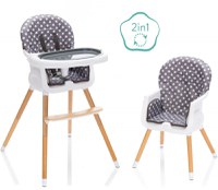 Scaun inalt pentru masa Paul star grey Fillikid - 8