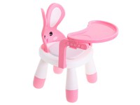 Scaunel cu masuta incorporata Little Bunny Roz - 3