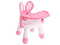 Scaunel cu masuta incorporata Little Bunny Roz - 4