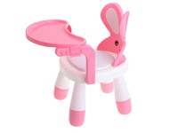 Scaunel cu masuta incorporata Little Bunny Roz - 5