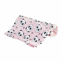 Scutec Bocioland din bambus 30x30 cm panda pink - 3