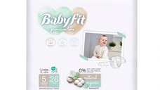 Scutece bebelusi nr. 5 Junior x 26 buc Baby Fit Eco