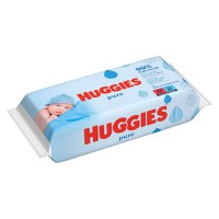 Servetele umede Huggies Pure 56 buc - 1